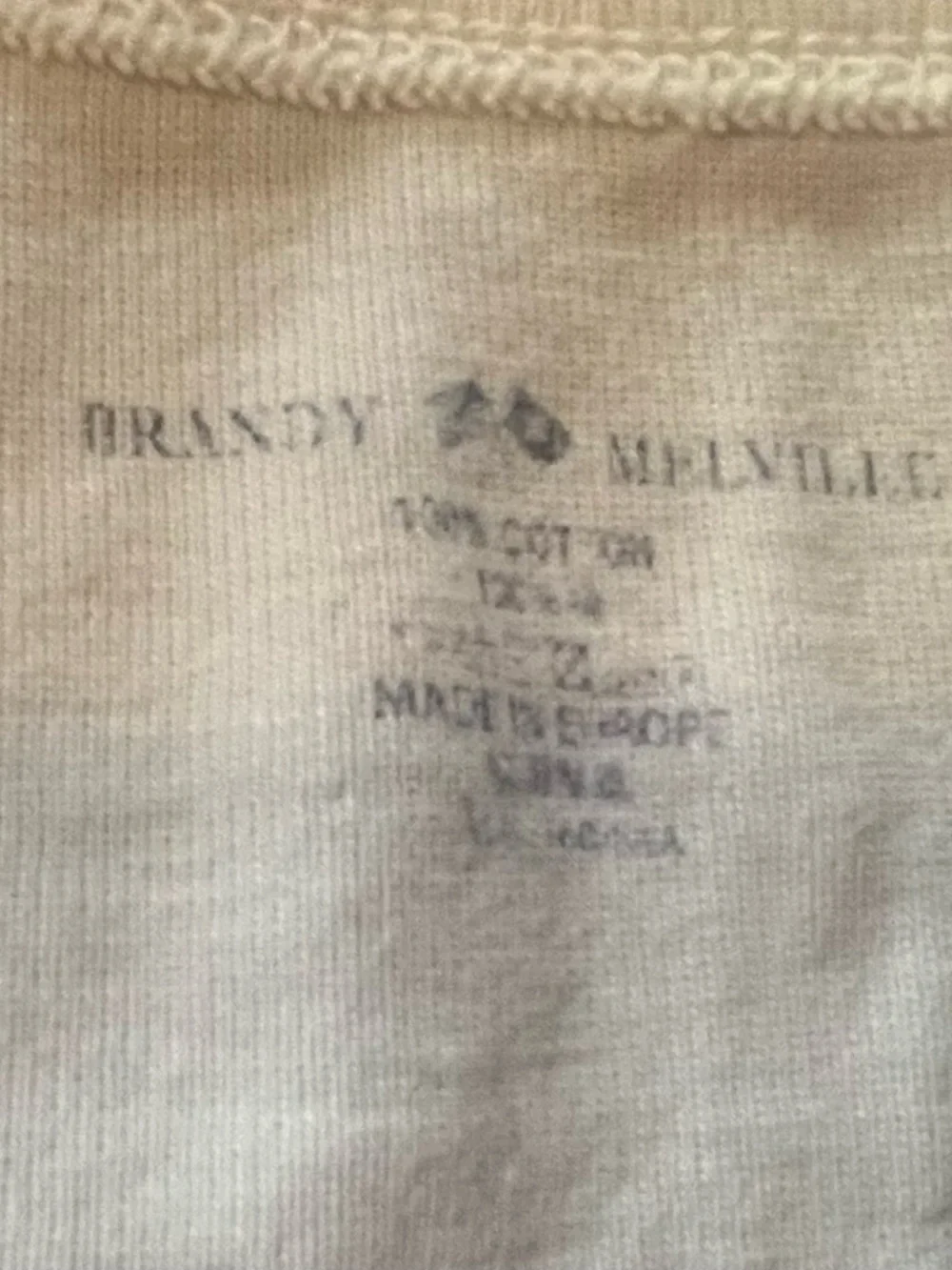 Brandy Melville White Tee - Picture 5 of 5